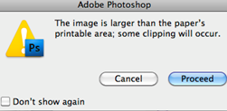 Adobe Photoshop error