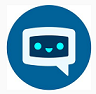 Chatbot icon robot-like face