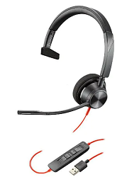 Poly 3310-M wired single-ear USB headset